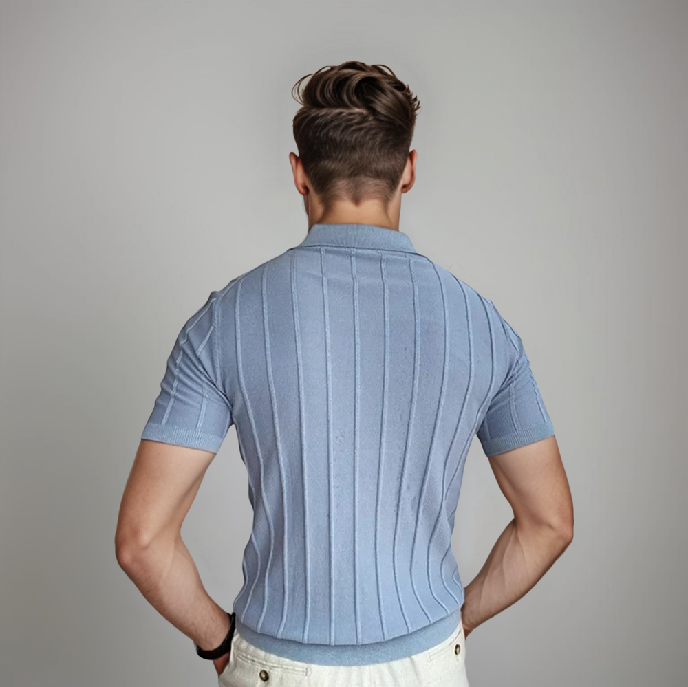 Polo Homme Classique Coton Décontracté