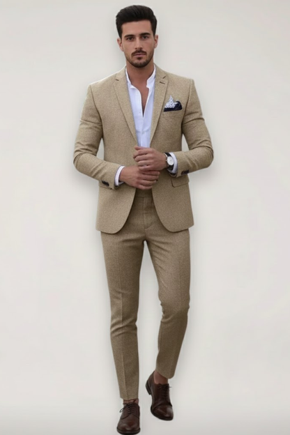 Costume Homme Slim Fit Deux Pièces pour Printemps - BerlinGlamour