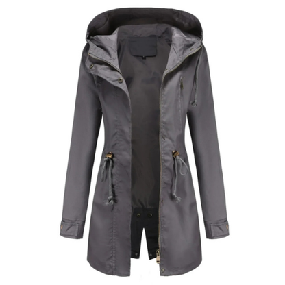 Manteau femme hiver chaud et imperméable à capuche - PanierRoyale