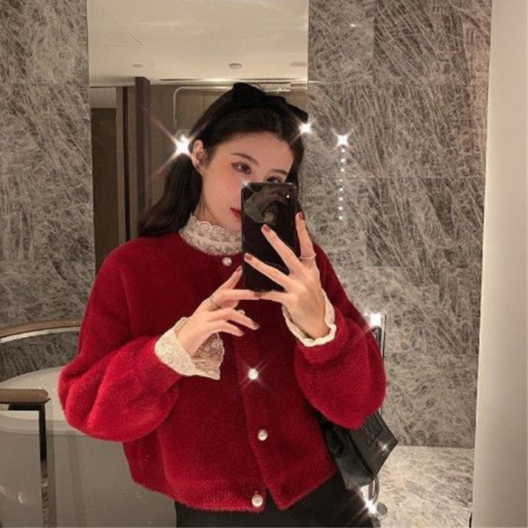 Cardigan Femme Chaud et Doux pour Hiver - PanierRoyale