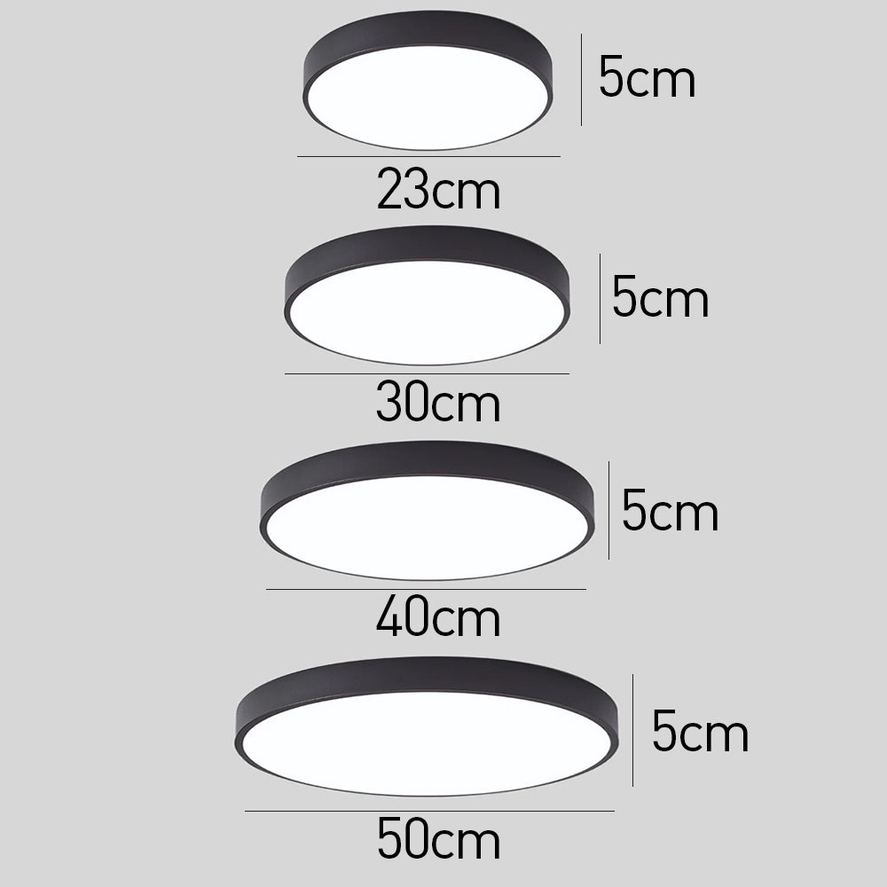 Lampe Plafond LED Rond Design Nordique