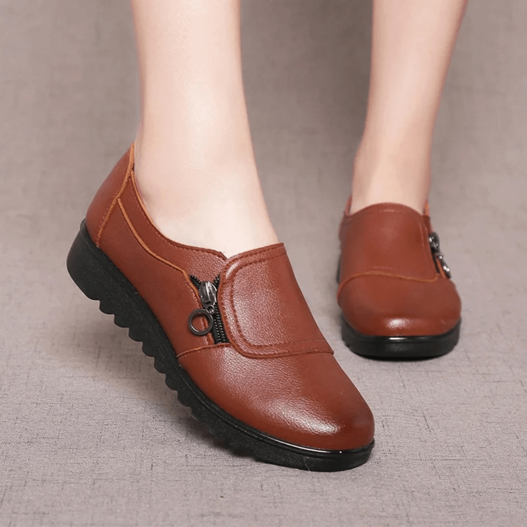 Chaussures Femmes en Cuir Doux et Confortables - PanierRoyale