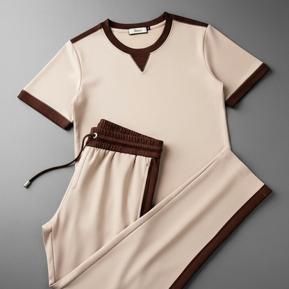 Costume Homme Deux Pièces Élégant en Laine - PanierRoyale