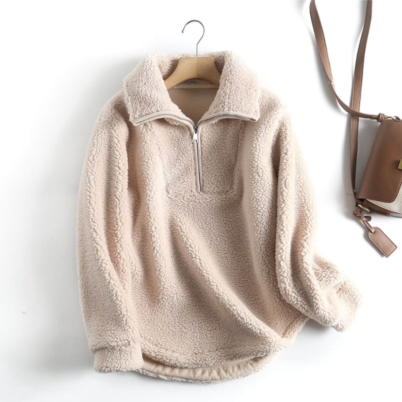 Pull Capuche Femme Chaud et Doux pour Hiver - PanierRoyale