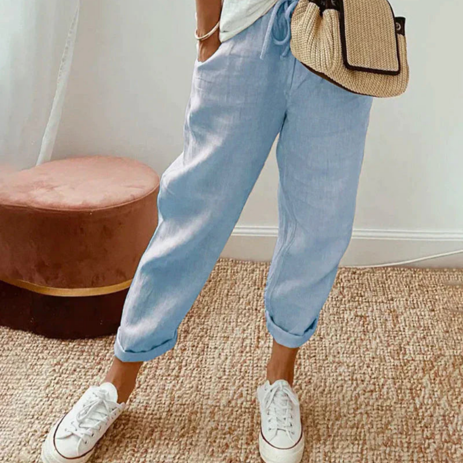 Pantalon Femme Slim Fit Élégant et Tendance - PanierRoyale