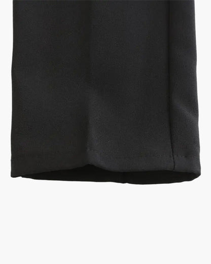 Pantalon Business Slim Fit Noir Élégant