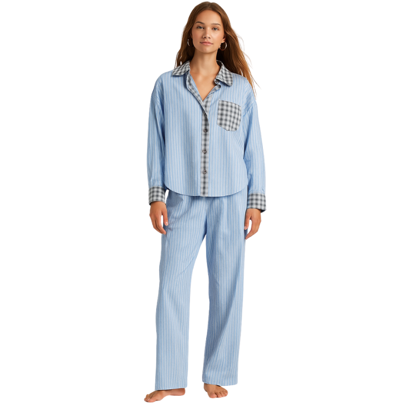 Tenue Décontractée Homme Chemise et Pantalon Chaud et Confortable - PanierRoyale