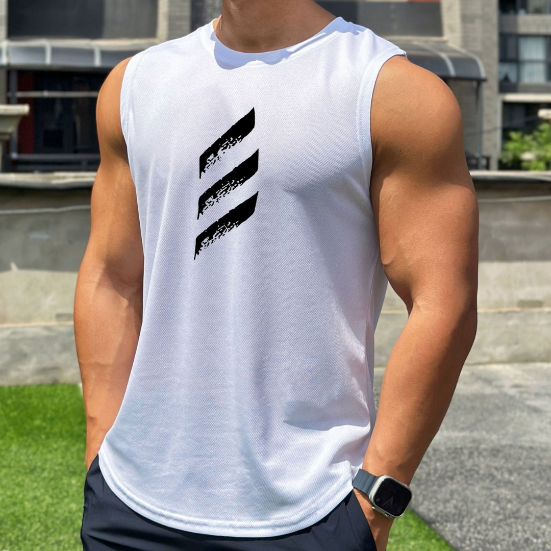 T-shirt Sport Homme Sans Manches Décontracté - PanierRoyale