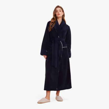 Peignoir de bain Doux et Confortable avec Ceinture Élastique