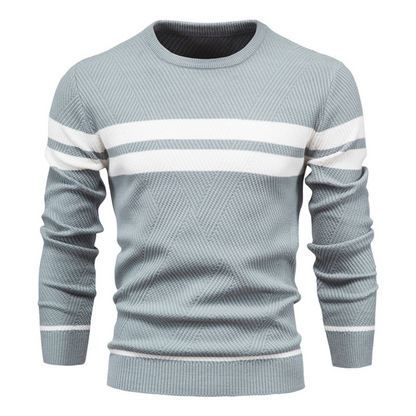 Pull Homme Col Rond Tricot Chaud et Confortable - PanierRoyale