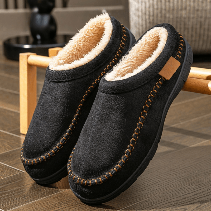Chaussons Homme Peluche Confortables et Chauds