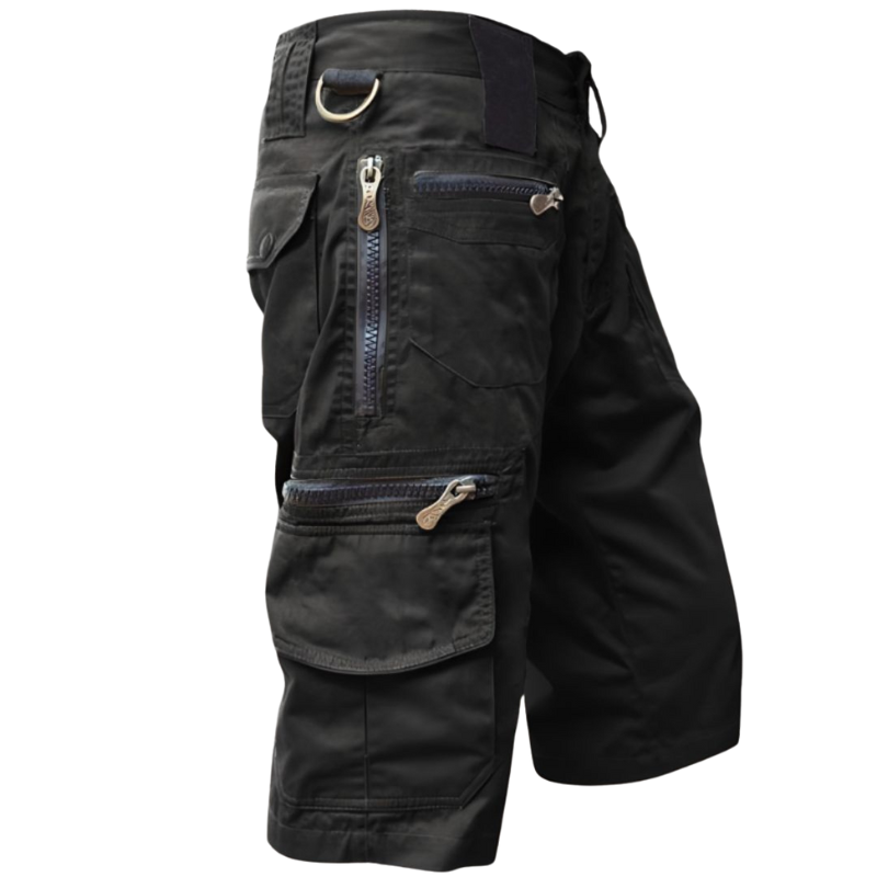 Pantalon Court Décontracté avec Poches Fermées - PanierRoyale