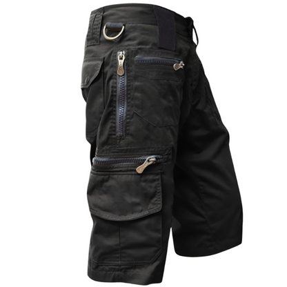 Pantalon Court Décontracté avec Poches Fermées - PanierRoyale