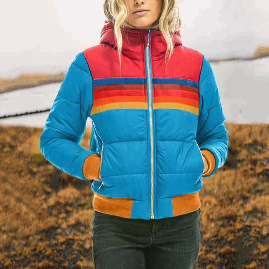 Manteau Hiver Velours Doux et Élégant