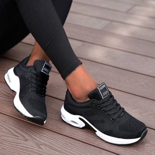 Baskets Femmes Noires Confortables et Légères - PanierRoyale