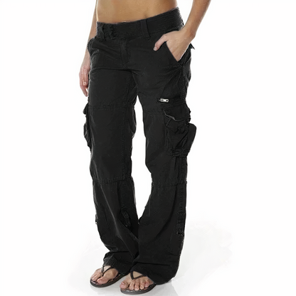 Pantalon Cargo Femme Long et Confortable - PanierRoyale