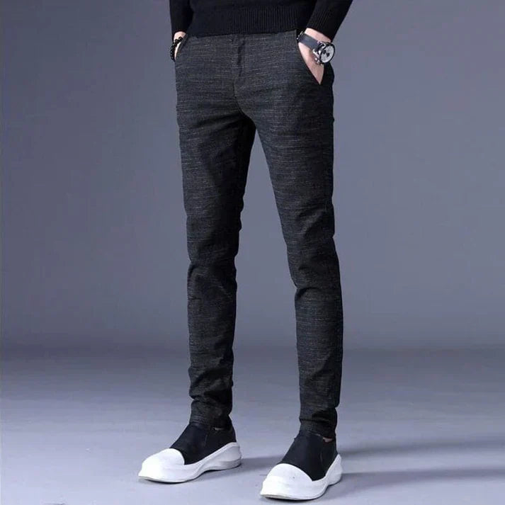 Pantalon Homme Classique Élégant pour Bureau ou Week-end - PanierRoyale