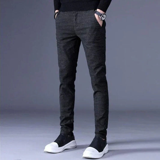 Pantalon Homme Classique Élégant pour Bureau ou Week-end - PanierRoyale