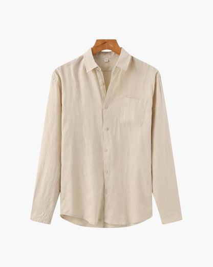 Chemise Homme Léger Lin Coton Été - BerlinGlamour