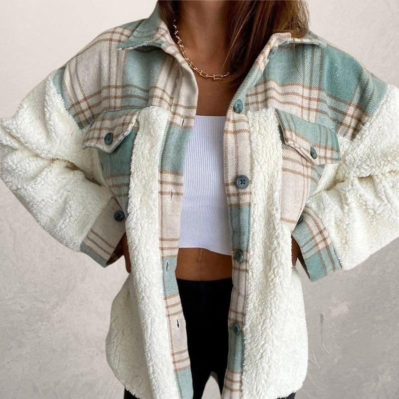 Veste femme en coton douce et chaude
