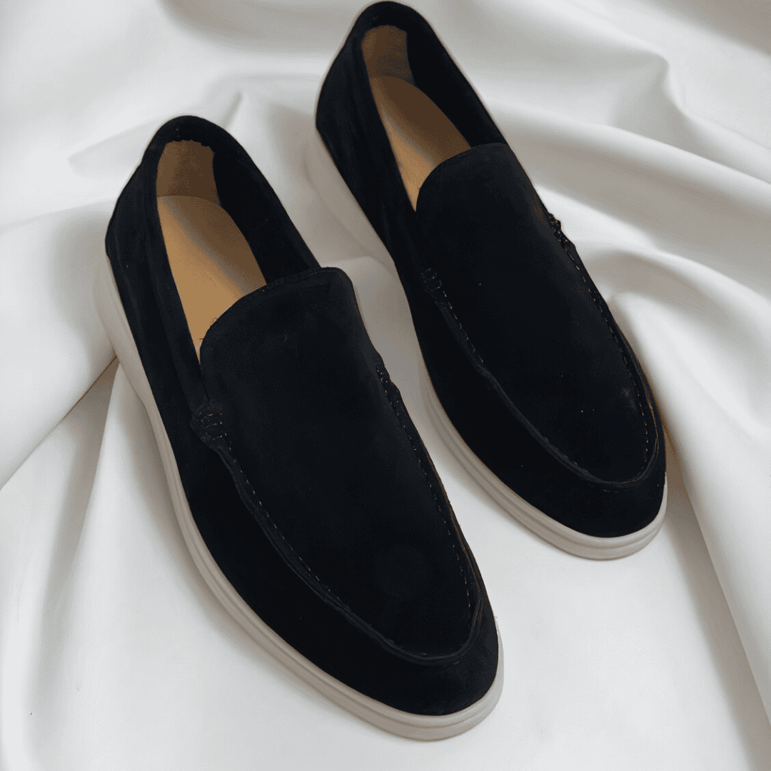 Chauffures Homme Loafers Décontractés en Cuir