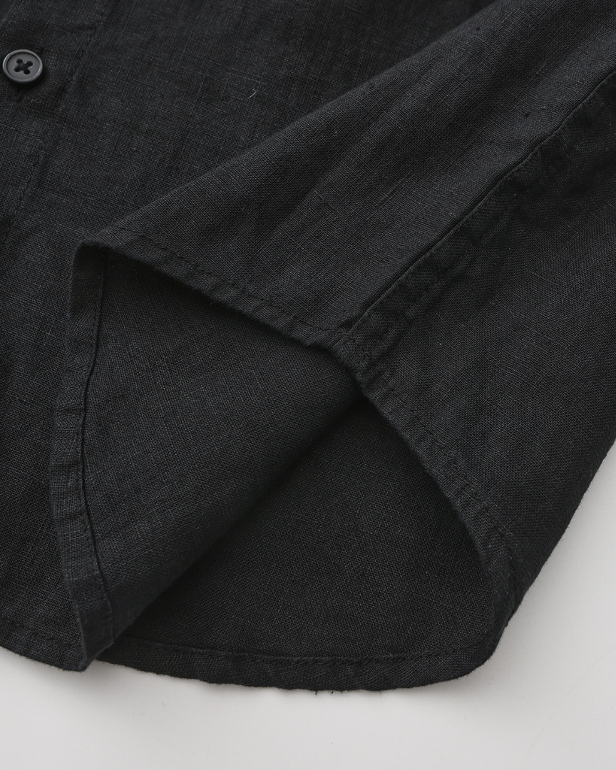 Tenue Été Homme : Chemisier Court, Pantalon Lin et Chaîne en Or