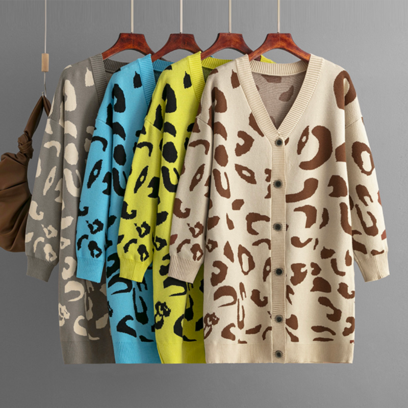 Cardigan Femme Col V Chic et Élégant - PanierRoyale