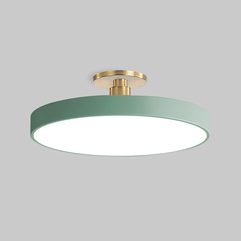 Lampe Plafond LED Or Moderne Élégante