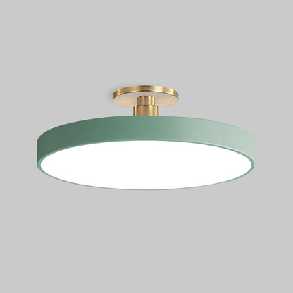 Lampe Plafond LED Or Moderne Élégante