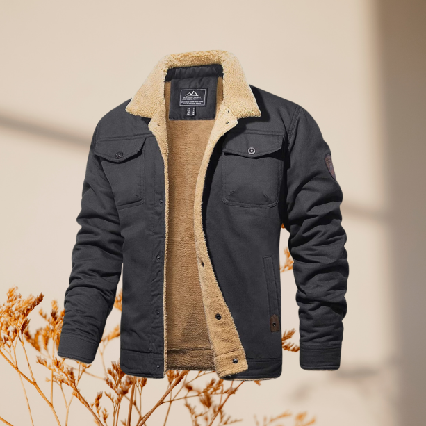 Blouson jean décontracté pour homme - BerlinGlamour
