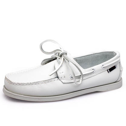 Chaussures Loafer Homme Cuir Ergonomique avec Lacets