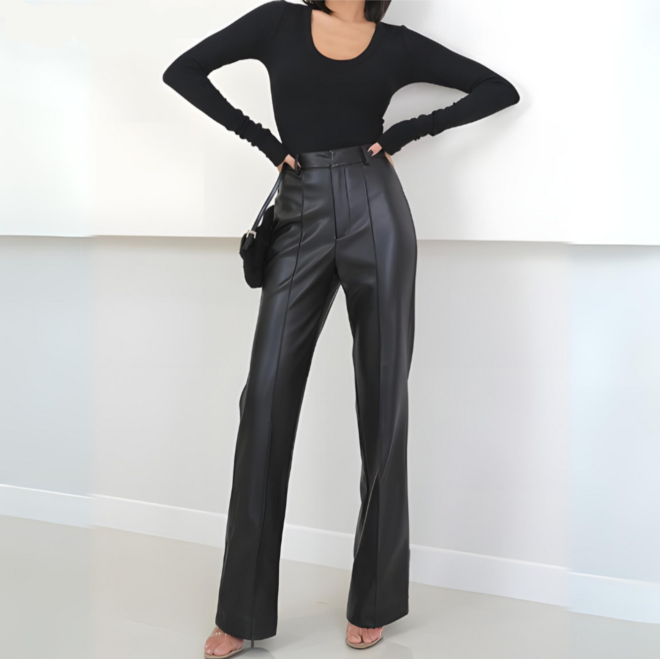 Pantalon Tailleur Femme Élégant - PanierRoyale