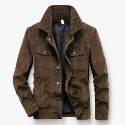 Veste Velours Femme Élégante avec Poches et Fermeture Boutons