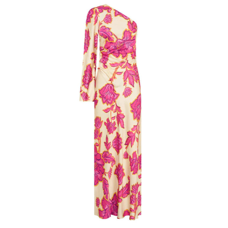 Robe du Soirée Chic Fleurs en Dentelle - PanierRoyale