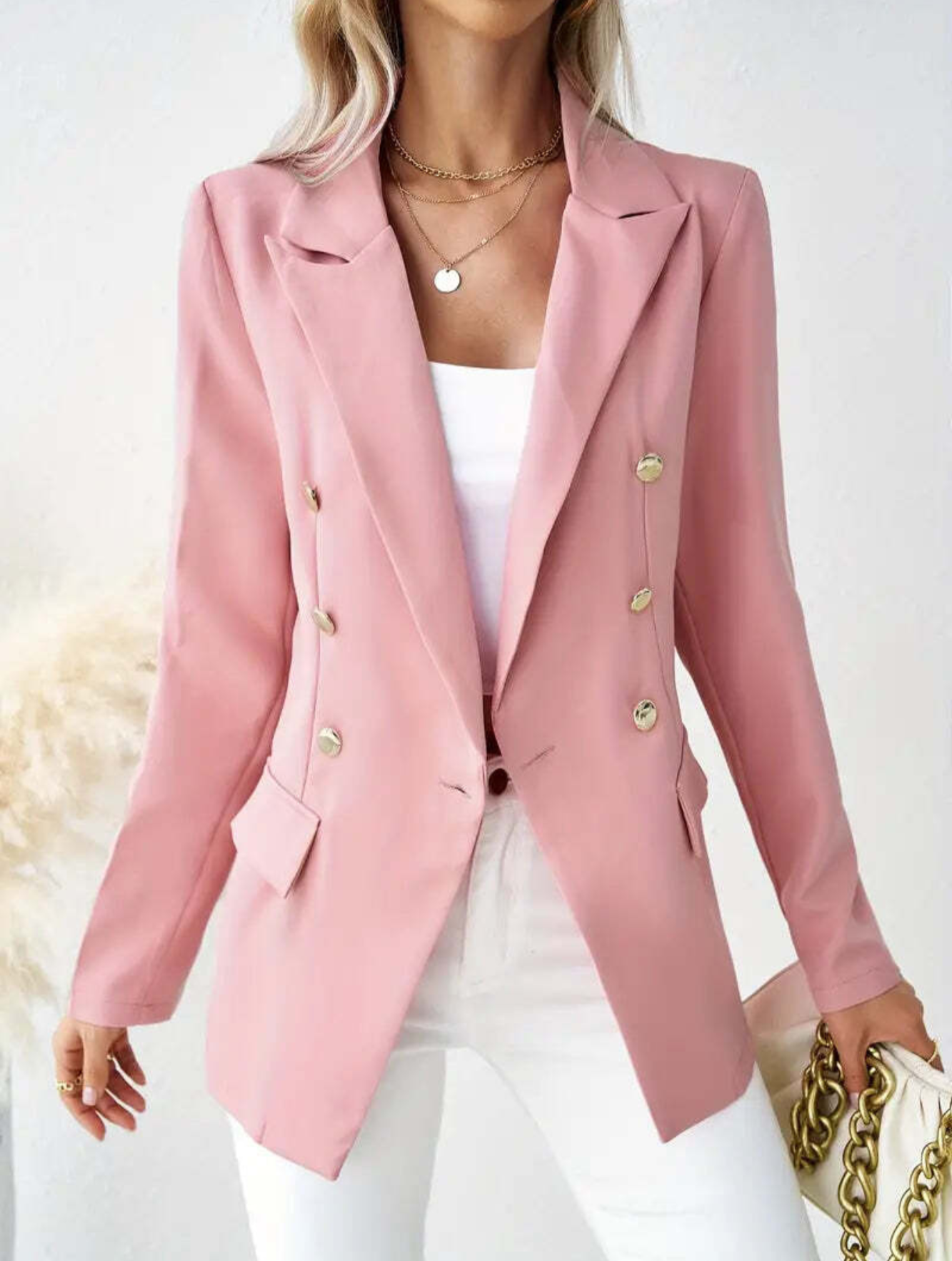 Veste Femme Élégante Manche Longue Noir Chic - PanierRoyale