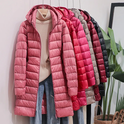Parka Femmes Longue et Élégante pour Hiver - PanierRoyale