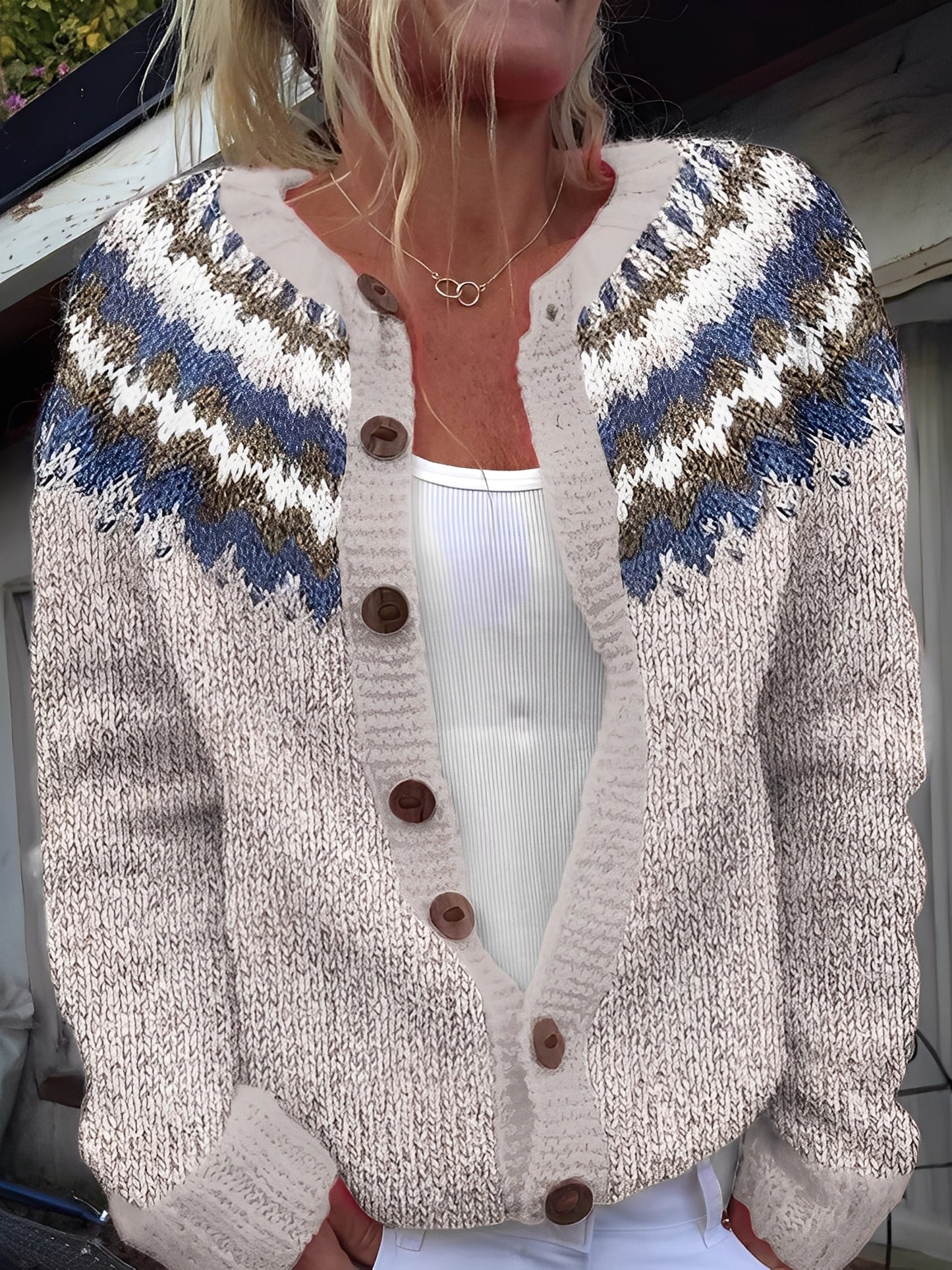 Cardigan Féminin en Laine Douce et Chaude - PanierRoyale