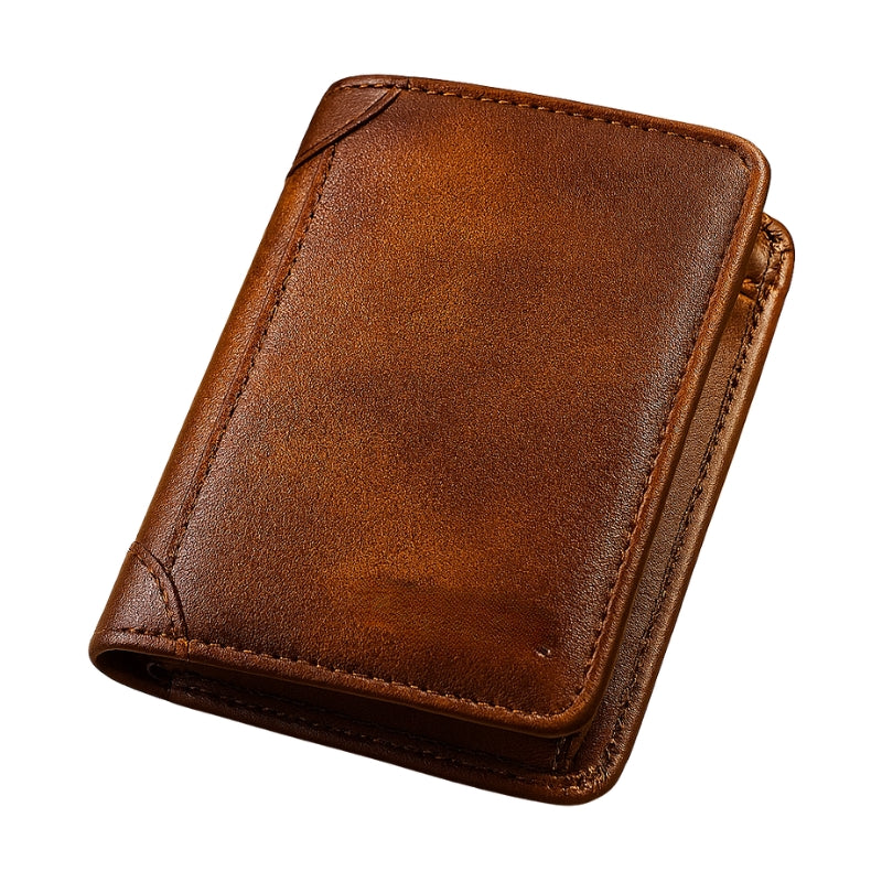 Portefeuille Homme en Cuir avec Compartiments et Protection RFID - PanierRoyale