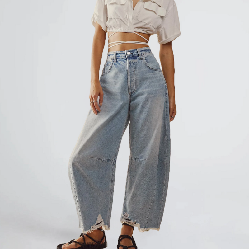 Jeans Étroits Femme Mode Tendance - PanierRoyale