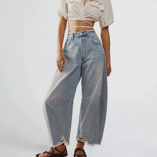 Jeans Étroits Femme Mode Tendance - PanierRoyale