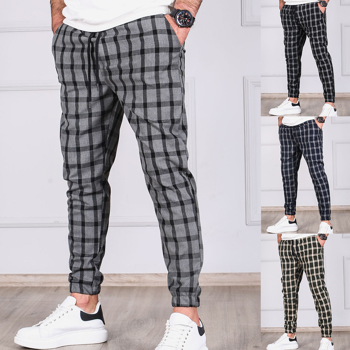 Pantalon Homme Confortable pour Tous les Jours