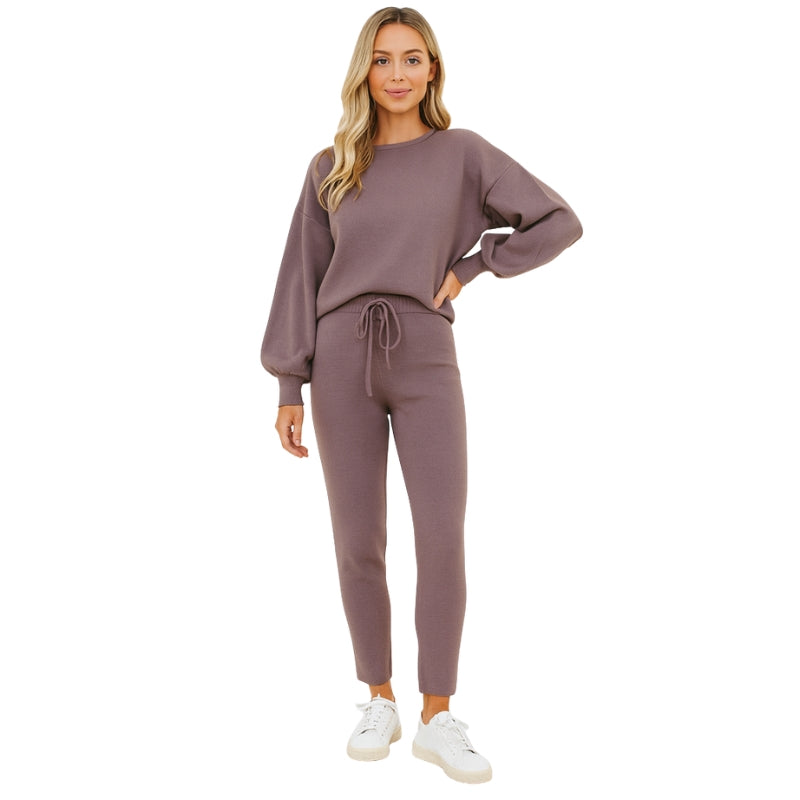 Tenue Décontractée Sport Manches Longues et Pantalon Jogging