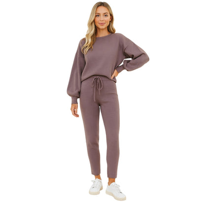 Tenue Décontractée Sport Manches Longues et Pantalon Jogging