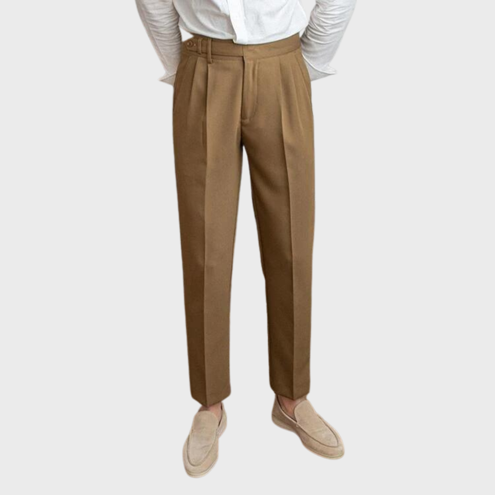 Pantalon Homme Taille Élégante et Confortable - BerlinGlamour