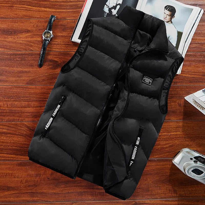 Gilet Homme Sans Manches Isolant et Chauffant - PanierRoyale