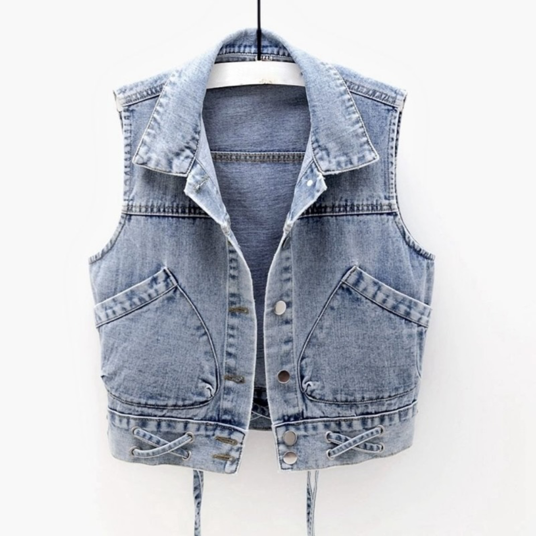 Gilet Jean Féminin Détente Mode - PanierRoyale