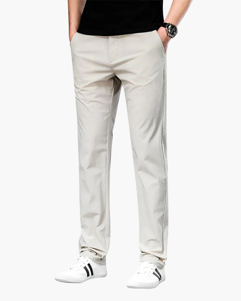 Pantalon Chino Slim Fit Désinvolte pour Homme - BerlinGlamour
