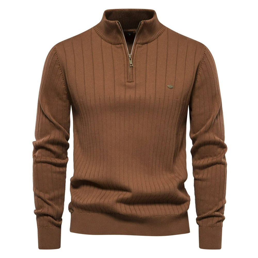 Pull Homme Hiver Doux et Chaud en Laine - PanierRoyale