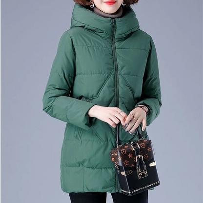 Veste Femme Hiver Douce et Chaude à Capuchon - PanierRoyale