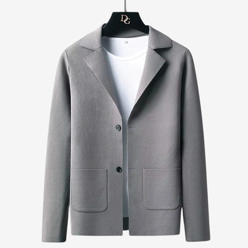 Veste Homme Classique en Laine avec Boutons